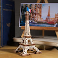 Pikkukuva 5 / 6: Pariisin torni - Ugears - 3D puupuzzle Beige