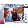 Pikkukuva 1 / 4: Palapeli La Reine des Neiges 2 - Nathan - 100 palaa ja lajittelija - Lapsille alkaen 6-vuotiaille Flerfärgad