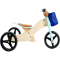 Pikkukuva 2 / 5: Tasapainopyörä-kolmipyörä 2 in 1 Turquoise Svart, beige och blå