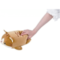 Miniatyrbild 4 av 4: Mugi Brown Cat Plyschleksak - BYXA - NEMU NEMU - Mysig kudde - Ultra Mjuk - Storlek S - 11 cm Brun