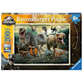 Miniatyrbild 1 av 3: 200 bitar XXL-pussel - RAVENSBURGER - Jurassic Worlds universum - Fantasy - Barn - Interiör