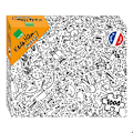 Miniatyrbild 3 av 3: Pussel 1000 bitar: Keith Haring Grå
