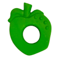 Pikkukuva 2 / 2: LANCO Purulelu omena - Vastasyntyneille - Vihreä - Unisex - Luonnonkumi - 7x1x9 cm Grön