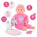 Pikkukuva 4 / 6: Suuri interaktiivinen nukke Lucille - COROLLE - Minun Suuri Nukkini - 42cm - Alk. 2-vuotiaille Rosa