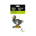 Miniatyrbild 2 av 2: Fridolin - Papermodell 3D Dodo Grå