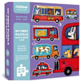 Pikkukuva 1 / 4: Puzzle Ajoneuvot Mideer - 6 kehittyvää mallia 2-vuotiaille ja sitä vanhemmille lapsille