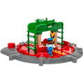 Pikkukuva 2 / 5: Brio World levysoitin ja hahmo - Puisen junaradan lisävaruste - Ravensburger - Sekoitettu 3-vuotiaasta alkaen - 33476 Grön