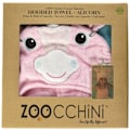 Pikkukuva 4 / 6: Zoocchini - Lasten kylpypyyhe - Allie yksisarvinen - ELEMENTS FOR KIDS Vaaleanpunainen