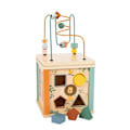 Miniatyrbild 1 av 6: Small foot company - Safari Motor Skills Cube - LEGLER Beige