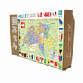 Pikkukuva 1 / 3: Puzzle Michèle Wilson - Puzzle Sveitsin kartta - WILSON PELIT Flerfärgad