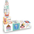 Pikkukuva 2 / 4: Cubes gigognes Vilac Suzy Ultman - Numérotés de 1 à 10 - Enfant - Bleu Vit