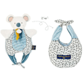 Pikkukuva 3 / 5: Doudou ja Yhtiö - Doudou Koala - Doudou laukku - Vihreä - 30 cm - Doudou amuseett Blå