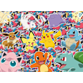 Miniatyrbild 4 av 4: Pussel 100 bitar XXL: Pokémon: Redo för strid! Flerfärgad