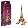 Pikkukuva 1 / 6: Pariisin torni - Ugears - 3D puupuzzle Beige