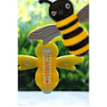 Miniatyrbild 5 av 6: Termometer - Getingtermometer - Gul - Plast - 22,2 x 3 x 19,5 cm - Sugkoppar Gul