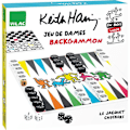 Pikkukuva 1 / 4: Vilac - Shakkipeli Backgammon Keith Haring Vit