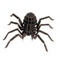 Miniatyrbild 2 av 4: Fridolin - Pappersmodell 3D Tarantula Svart