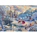 Pikkukuva 3 / 3: Palapelit - SCHMIDT SPIELE - Disney, Kaunotar ja hirviö: Talvinen lumous - 1000 kappaletta Flerfärgad