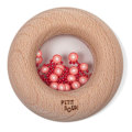 Miniatyrbild 1 av 4: Donut sensorisk i trä Tomat Röd