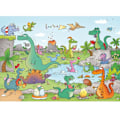 Pikkukuva 1 / 3: Puzzle Michèle Wilson - Dinosaurus Laure Cacouault - WILSON LEIKIT Flerfärgad