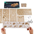 Pikkukuva 6 / 6: Kolmipyöräinen UGR-S - Ugears - 3D puupuzzle Beige