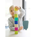 Pikkukuva 2 / 5: Magnetiset puupalikat - Tegu - Ensimmäiset magneettikuutini - 15 kpl - Valkoinen - Sekä pojille että tytöille Vit
