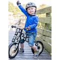 Pikkukuva 3 / 4: Kiddimoto - Skullz hanskat Pieni Svart
