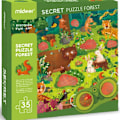 Pikkukuva 1 / 3: Puzzle Detektiv Metsä - MIDEER - Eläimet - 35 palaa - Lunttitasku
