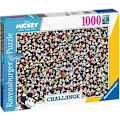Miniatyrbild 1 av 4: Puzzle 1000 p - Mickey Mouse (Challenge Puzzle) Flerfärgad