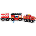 Pikkukuva 2 / 5: BRIO Fire Train - Puinen junarata - Ravensburger - Sekalainen 3-vuotiaasta alkaen - 33844 Blå