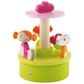 Miniatyrbild 1 av 2: First Age Toy - TRUDI - Katy Cat - Carousel Music Box - Grön - Mixad - Från 3 år Flerfärgad