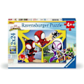 Pikkukuva 2 / 4: Puzzle 2x24 palikkaa Spidey & kumppanit - Alkaen 4 vuotta Ravensburger Flerfärgad