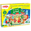 Miniatyrbild 1 av 4: Haba - Min första adventskalender - Julmarknad Gul