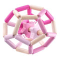 Pikkukuva 1 / 4: Selecta lelut nyrkkeily- ja purulelu 11,5 cm luonnollinen/vaaleanpunaista puuta Rosa