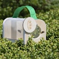 Pikkukuva 5 / 6: Insecttien tarkkailulaatikko - ESSCHERT DESIGN - 20 cm - Lapsille - Ulkokäyttöön - Beige Beige