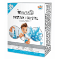 Miniatyrbild 1 av 5: Science box - NO NAME - MINI LAB CRYSTALS BLUE - För barn - Från 6 år - Lätt att odla Blå