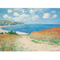 Miniatyrbild 2 av 3: 500 bitars pussel Claude Monet - Path in the Wheat, 1882 Flerfärgad