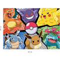 Miniatyrbild 4 av 4: 100 bitars pussel - NATHAN - Pokémon Pikachu Eevee - Vit - Blandat - 6 år