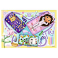Miniatyrbild 2 av 5: 2 x 12 bitars pussel: Sleepover, Gabbys dockhus Flerfärgad