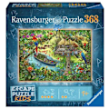 Miniatyrbild 2 av 3: Escape puzzle Kids - En djungelsafari - Ravensburger - Pussel Escape Game 368 bitar - Från 9 år Grön