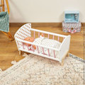 Miniatyrbild 3 av 6: Lit Poupées / Poupons Candy Chic Vit/rosa