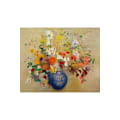 Pikkukuva 3 / 3: Puzzle Michèle Wilson - Kukat REDON - WILSON PELIT Flerfärgad