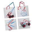 Pikkukuva 3 / 3: Alexander Toys - Constructor Pro - Eiffel-torni 5 in 1 Vit