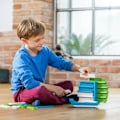 Pikkukuva 2 / 6: Bioblo - Bioblo Ystävän Laiva 40 tiiltä - HUBTOYS Blå