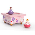 Miniatyrbild 4 av 4: Princess and Frog speldosa i trä - BYXA - Rosa - Från 3 år - Blandat Rosa