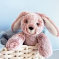 Pikkukuva 2 / 4: Histoire d'Ours - Pehmolelu Vaaleanpunainen Pupujussikka Sweety Mousse 25 cm - DOUDOU JA KUMPPANIT Rosa