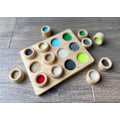 Miniatyrbild 3 av 4: TickiT - Touch & Match taktil memo - HJÄRNSKAP Beige