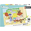 Pikkukuva 2 / 3: Puzzle T'Choupi tilalla 30 palasta - Nathan - Lapsille 4 vuotta - Juliste mukana Flerfärgad