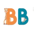 Pikkukuva 1 / 2: Janod - Aakkoset B Sophie la Girafe - JURATOYS Orange