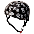 Miniatyrbild 2 av 2: Kiddimoto - Skullz Medium barnhjälm Svart